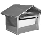 Cottage stainless steel letterbox
