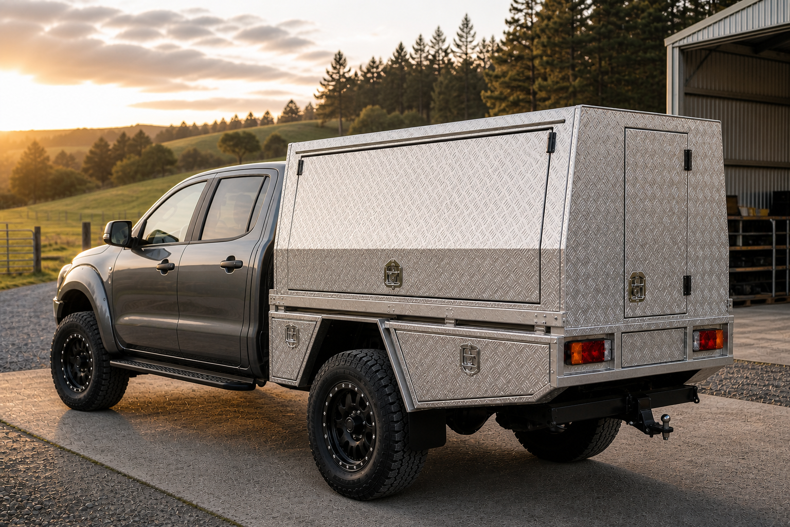 Custom ute canopy build
